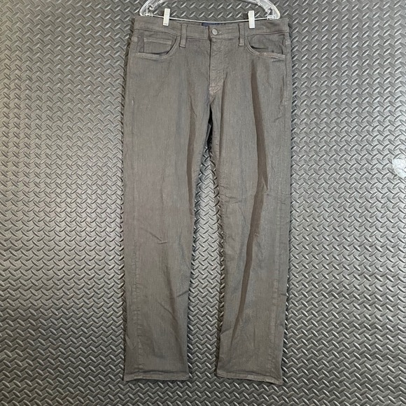 34 Heritage Courage Straight Leg Mid Rise Gray Denim Jeans Mens Size 36x32 - Picture 1 of 10